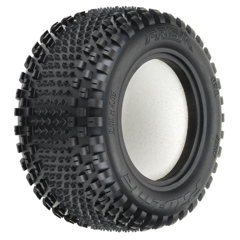 PRO8287303 Pro-Line 1/10 Prism T CR3 Front 2.2" Carpet Stadium Truck Tires (2)-WHEELS AND TIRES-Mike's Hobby