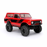 RER39153 Redcat 1/18 Ascent-18 International Scout II Brushless 4x4 Rock Crawler RTR, Red-Cars & Trucks-Mike's Hobby
