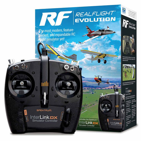 RFL2000 RealFlight Evolution RC Flight Simulator with InterLink DX Controller-simulator-Mike's Hobby