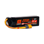 SPMX224S30 2200mAh 4S 14.8V Smart G2 LiPo 30C; IC3-LiPo Battery-Mike's Hobby