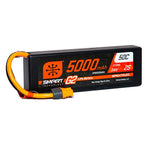 SPMX52S50H3 5000mAh 2S 7.4V Smart G2 LiPo 50C Hard Case; IC3-LiPo Battery-Mike's Hobby