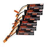 SPMXB3S68 Spektrum 11.1V 6800mAh 3S 120C Smart G2 Pro Basher LiPo Battery: IC5-LiPo Battery-Mike's Hobby