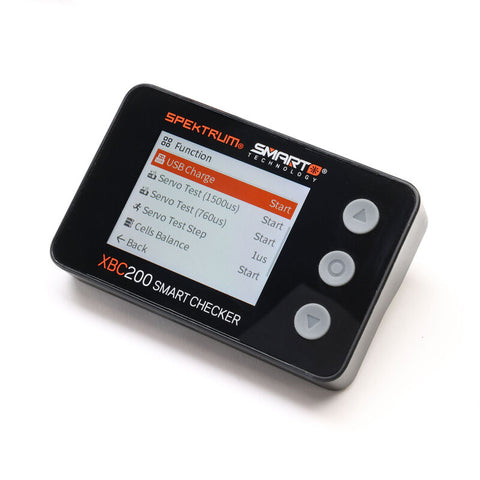 SPMXBC200 SPEKTRUM XBC200 Smart LiPo Battery Checker & Servo Tester-CHARGING ACCSESORIES-Mike's Hobby