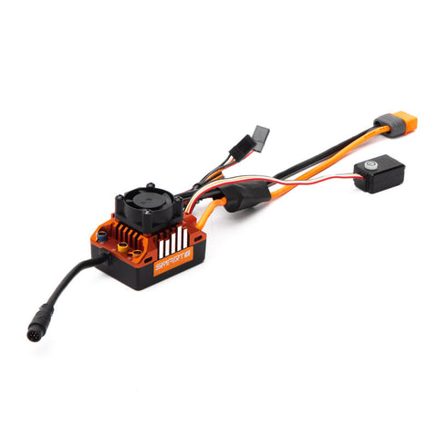 SPMXSE1080 Firma 120A Sensored Brushless Smart Crawler ESC, 2S-4S: IC5-ESC AND MOTORS-Mike's Hobby