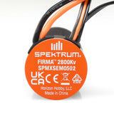SPMXSEM0502 Spektrum Firma Sensored Brushless Motor ESC / 2800Kv 2-in-1 Combo-ESC AND MOTORS-Mike's Hobby