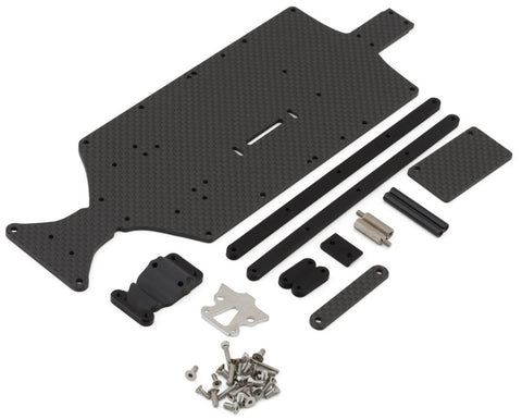 HFB01008 HackFab Losi Mini-B Carbon Fiber Sprint Car Chassis Conversion Kit-PARTS-Mike's Hobby