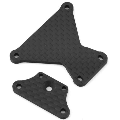 HFB02043 HackFab Losi Mini-B Sprint Car Conversion Carbon Fiber Bolt-On Cage Mount-PARTS-Mike's Hobby