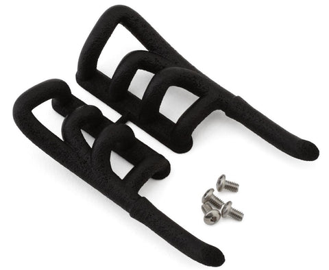 HFB02044G HackFab Losi Mini-B Bolt-On Sprint Car Headers (Gloss Black)-PARTS-Mike's Hobby