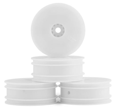 JCO3424W JConcepts Losi Mini-B Front Mono Wheel Set (White) (4)-WHEELS AND TIRES-Mike's Hobby