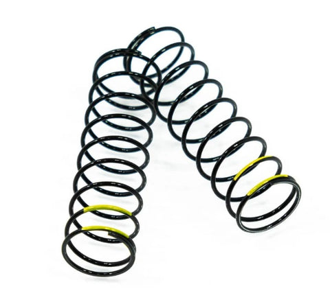 TKR6032C - Shock Spring Set (1.5 x 10.0T, 3.59lb/in, 78mm, yellow)-PARTS-Mike's Hobby