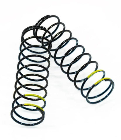 TKR6032D - Shock Spring Set (1.5 x 10.0T, 3.59lb/in, 73mm, yellow)-PARTS-Mike's Hobby