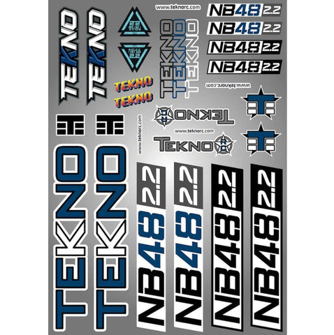 TKR9336 – Decal Sheet (NB48 2.2)-decals-Mike's Hobby