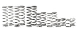 YEA-DDL-090BK Yeah Racing 90mm Desert Lizard Two Stage Internal Spring Shock (2) (Black)-Shocks-Mike's Hobby