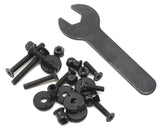 YEA-DDL-090BK Yeah Racing 90mm Desert Lizard Two Stage Internal Spring Shock (2) (Black)-Shocks-Mike's Hobby