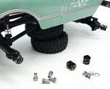TLHTSCX24-77 Treal Hobby Axial SCX24 Brass Wheel Hex Hub Adapters (4) (2.4g) (+5mm)-PARTS-Mike's Hobby