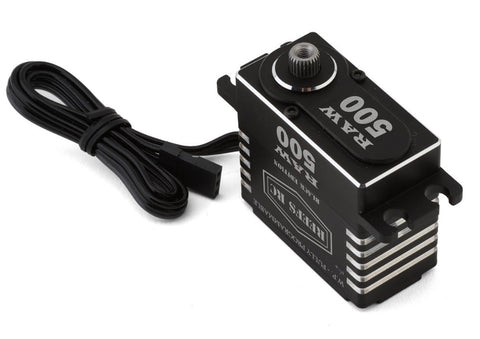 SEHREEFS178 Reefs RC RAW 500 High Torque/Speed Digital Servo (High Voltage) (Black Edition)-SERVO-Mike's Hobby