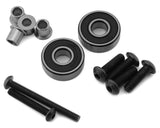 TLHTSCX6-17 Treal Hobby SCX6 Aluminum Front Steering Knuckles (Silver) (2)-PARTS-Mike's Hobby