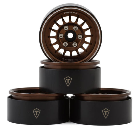 TLHTWHEEL-159 Treal Hobby Type N 1.9" Multi-Spoke Beadlock Wheels (Bronze) (4)-WHEELS AND TIRES-Mike's Hobby