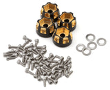 TLHTSCX24-234 Treal Hobby Type C 1.0" 4-Slot Brass Beadlock Wheels (Bronze) (4) (50g)-WHEELS AND TIRES-Mike's Hobby
