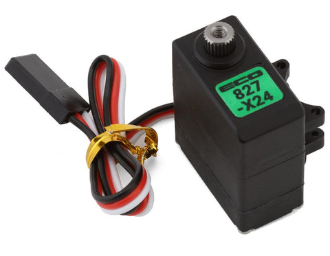 ECP-827-X24 EcoPower WP827-X24 Metal Gear Micro Servo Direct Fit For Axial™ SCX24 (HV) (Waterproof)-SERVO-Mike's Hobby