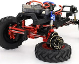 TLHTFCX24-68 Treal Hobby FCX24 Brass Wheel Hub Spacer Weights (+5mm) (4) (12.3g)-PARTS-Mike's Hobby