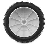 TZO-TZT402US-W TZO Tires 402 1/8 Truggy Pre-Glued Tire Set (White) (2) (Ultra Soft)-WHEELS AND TIRES-Mike's Hobby