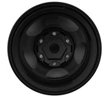 TLHTSCX24-44 Treal Hobby Type B 1.0" 5-Spoke Beadlock Wheels (Black/Black) (4) (22.4g)-WHEELS AND TIRES-Mike's Hobby