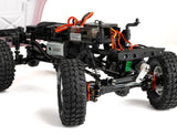 TLHTSCX24-50 Treal Hobby Axial SCX24 V2 Aluminum Steering Links Set (Black)-PARTS-Mike's Hobby