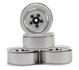 RC4ZW0076 RC4WD 1.55" Landies Vintage Stamped Steel Beadlock Wheels (White)-WHEELS AND TIRES-Mike's Hobby