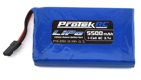 PTK-5550 ProTek RC 1S High Capacity Sanwa M17 LiPo Transmitter Battery (3.7V/5500mAh)-LiPo Battery-Mike's Hobby