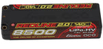 GEA85002S14D5 Gens Ace Redline 2.0 2S LiHV Battery 140C (7.6V/8500mAh) w/5mm Bullets-LiPo Battery-Mike's Hobby