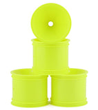 JCO3418Y JConcepts 2.2" Bearing Front Stadium Truck Wheels (Yellow) (4) (RC10T/T2/T3/GT)-WHEELS AND TIRES-Mike's Hobby