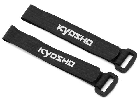 KYOSC246B Kyosho Fazer FZ02 Battery Hook and Loop Straps (2)-PARTS-Mike's Hobby