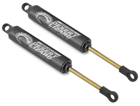 YEA-DDL-110BK Yeah Racing 110mm Desert Lizard Two Stage Internal Spring Shock (2) (Black)-Shocks-Mike's Hobby