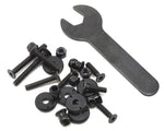 YEA-DDL-110BK Yeah Racing 110mm Desert Lizard Two Stage Internal Spring Shock (2) (Black)-Shocks-Mike's Hobby