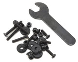 YEA-DDL-120BK Yeah Racing 120mm Desert Lizard Two Stage Internal Spring Shock (2) (Black)-Shocks-Mike's Hobby