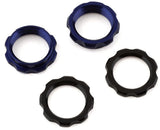 INCIRC00519 Incision S8E Machined Spring Collars (Blue)-PARTS-Mike's Hobby