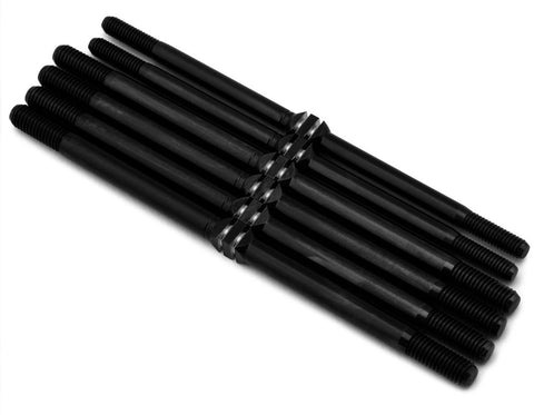 JTB-JT12160 J&T Bearing Co. Tekno ET48 2.2 Titanium "Milled'' Turnbuckles (Black)-PARTS-Mike's Hobby