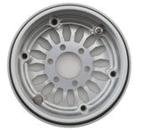 SEHREEFS204 Reefs RC SHIELD 1.9" Beadlock Wheels w/Reef Hubs & Rings (Silver) (2)-WHEELS AND TIRES-Mike's Hobby