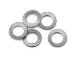 TLHTSCX24-147 Treal Hobby Type C 1.0" Brass Beadlock Crawler Wheels (Silver) (4) (27.3g)-WHEELS AND TIRES-Mike's Hobby