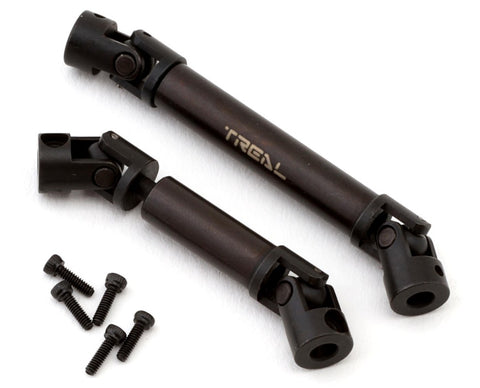 TLHTSCX24-67 Treal Hobby Axial SCX24 Hardened Steel Driveshaft Set (C10/Jeep/Bronco)-PARTS-Mike's Hobby