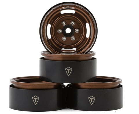 TLHTWHEEL-163 Treal Hobby Type P 1.9" Heavy Duty Vintage Style Wheels (Bronze) (4) (127.3g)-WHEELS AND TIRES-Mike's Hobby