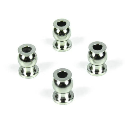 TKR5052 - Pivot Balls (6.8mm, inside camber, steering links, 4pcs)-PARTS-Mike's Hobby