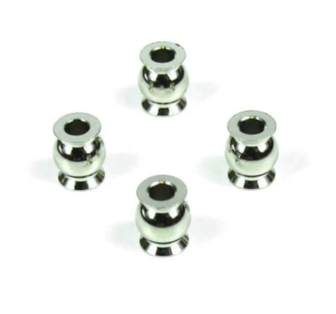 TKR5053 – Pivot Balls (6.8mm, flanged, outside camber, 4pcs)-PARTS-Mike's Hobby