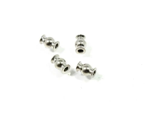 TKR8052 – Pivot Balls (6.8mm, camber, strng links, steel, centered, 4pcs)-PARTS-Mike's Hobby