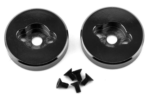 SSD00354 SSD RC Element Enduro Brass Rear Axle Weights (Black) (2)-PARTS-Mike's Hobby