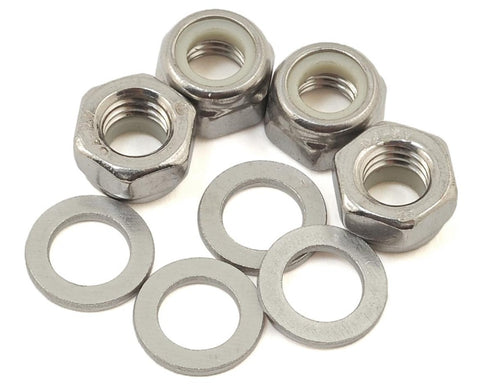 VPS08335 Vanquish Products VXD Universal 5mm Nylon Locking Wheel Nuts (4)-HARDWARE-Mike's Hobby