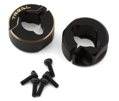 TLHTTRX-4M-22 Treal Hobby Brass Rear Counterweights for Traxxas TRX-4M (2) (13g)-PARTS-Mike's Hobby