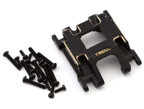 TLHTTRX-4M-63 Treal Hobby CNC Brass Center Skid Plate for Traxxas TRX-4M (46.9g)-PARTS-Mike's Hobby