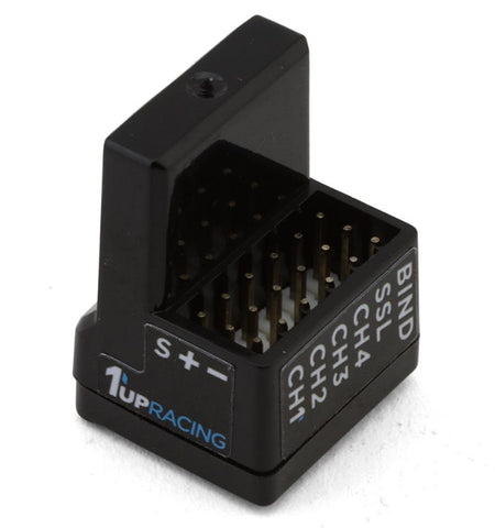 1UP10105 1UP Racing 4-Channel Sanwa FH4 Antenna-Free 2.4GHz Receiver-Ground Receiver-Mike's Hobby